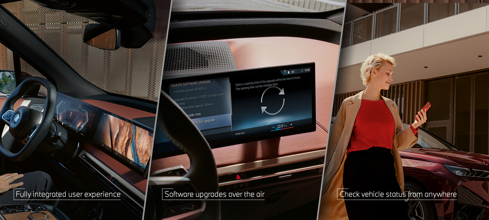 BMW ConnectedDrive digital products and connected services